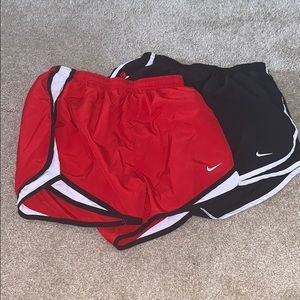 2 pairs small Nike Dri-Fit shorts